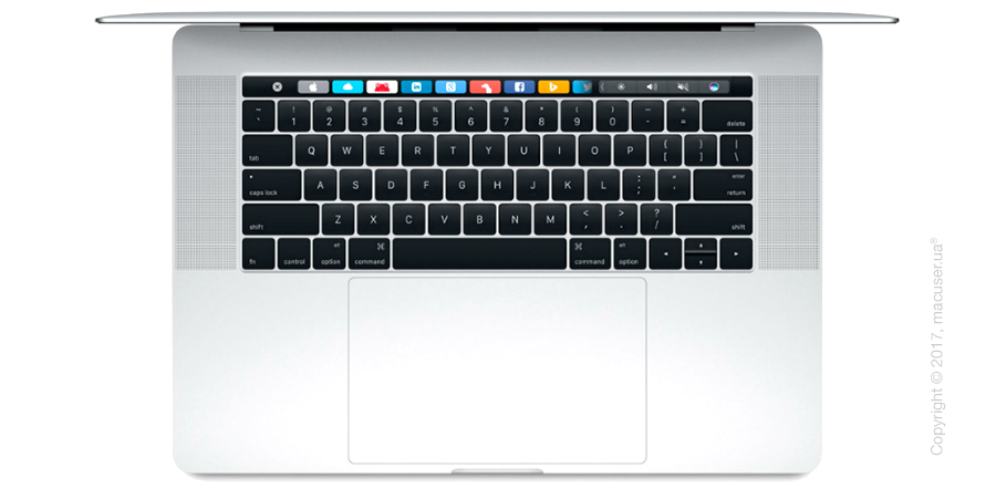 Apple MacBook Pro 15 Retina Silver MPTU2 with Touch Bar