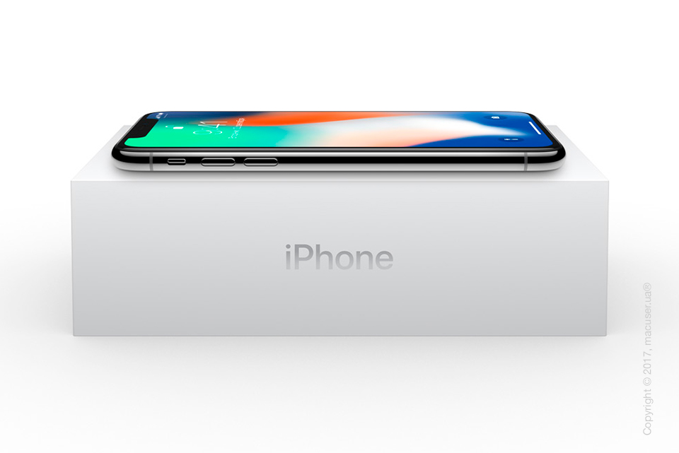 Коробка нового iPhone X
