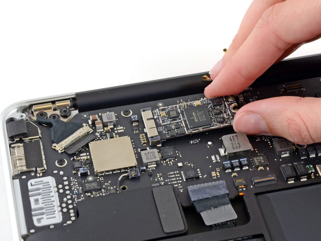 замена wifi macbook