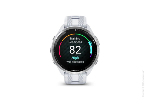 Garmin Forerunner 965 Titanium Bezel, Whitestone Case