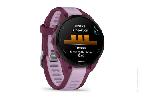 Спортивные часы Garmin Forerunner 165 Music Berry/Lilac Music