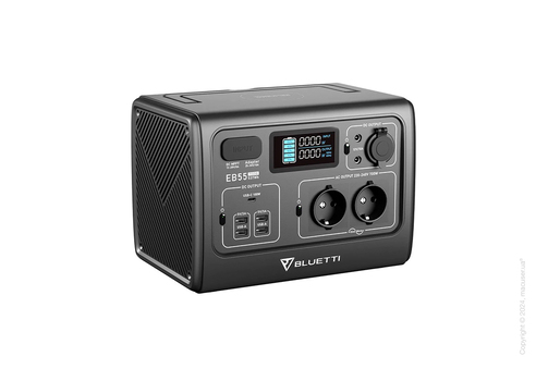 Зарядна станція Bluetti PowerOak EB55, 700 Вт, 537 Вт*год