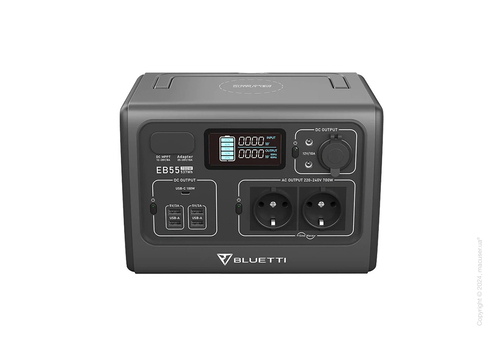 Зарядна станція Bluetti PowerOak EB55, 700 Вт, 537 Вт*год