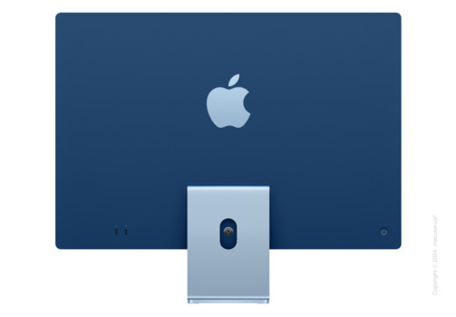 Apple iMac 24'' M3, 24GB/1TB/8CPU/10GPU, Blue 2023