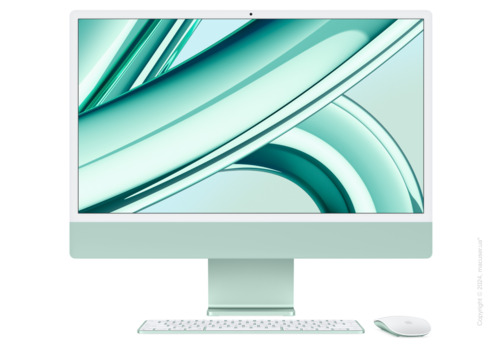 Apple iMac 24'' M3, 8GB/1TB/8CPU/10GPU, Green 2023