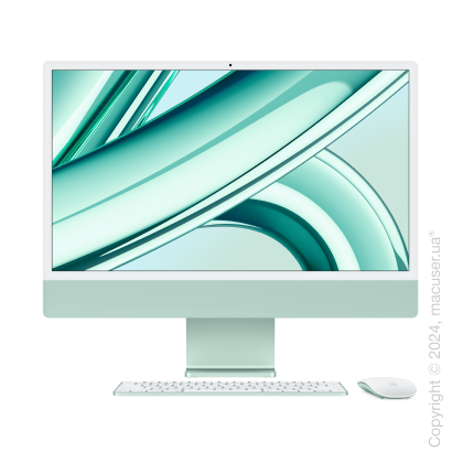 Apple iMac 24'' M3, 8GB/1TB/8CPU/10GPU, Green 2023