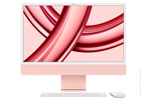 Apple iMac 24'' M3, 8GB/256GB/8CPU/10GPU, Pink 2023