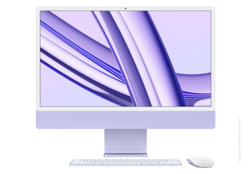 Apple iMac 24'' M3, 24GB/512GB/8CPU/10GPU, Purple 2023