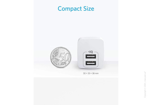 Сетевое зарядное устройство Anker 320 Charger 12W