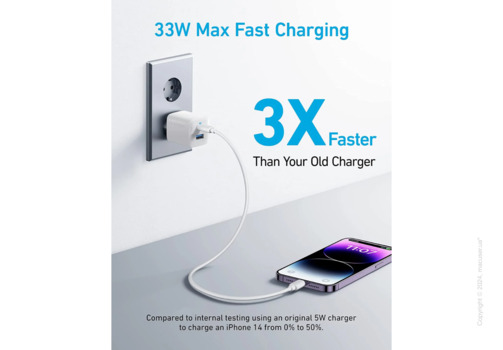 Сетевое зарядное устройство Anker 323 Charger 33W