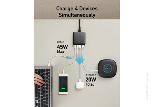 Сетевое зарядное устройство Anker 543 Charger 65W