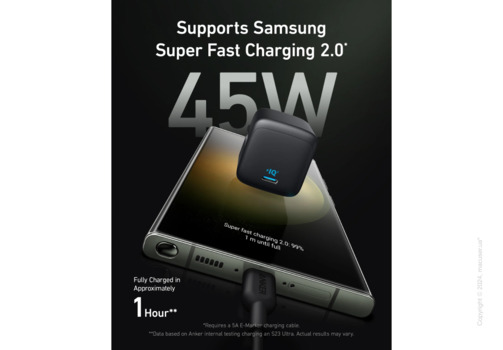Сетевое зарядное устройство Anker 313 Charger Ace 45W