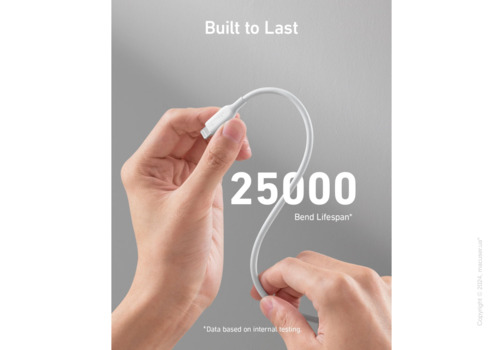 Кабель Anker 541 USB-C to Lightning Cable 0.9 м White