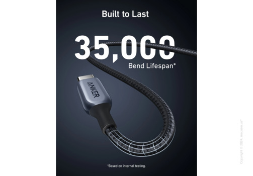 Кабель Anker 765 USB-C to USB-C 140W Cable 1.8 м