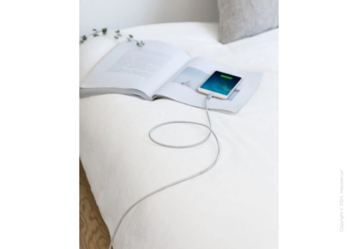 Кабель Anker 331 USB-A to Lightning Cable 1.8 м Silver