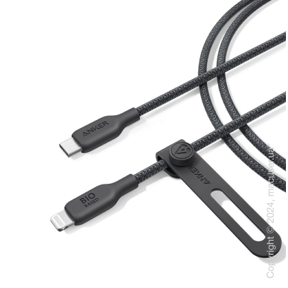 Кабель Anker 541 USB-C to Lightning Cable 0.9 м Black