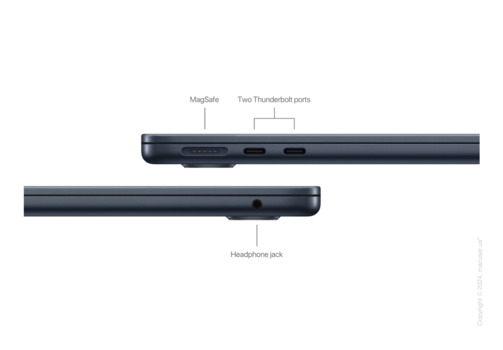 Apple MacBook Air 13 М3 1TB, Midnight 2024