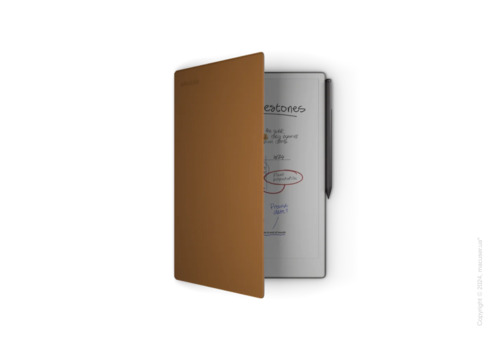 Чехол Book Folio Premium leather for reMarkable Paper Pro, Brown