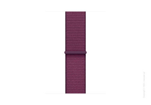 Apple Watch Series 10 46mm Rose Gold Aluminum Case with Plum Sport Loop