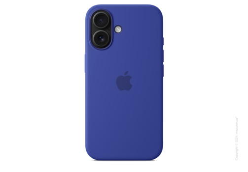 iPhone 16 Silicone Case with MagSafe - Ultramarine