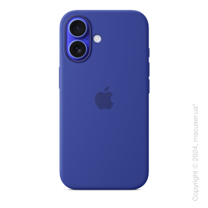 iPhone 16 Silicone Case with MagSafe - Ultramarine