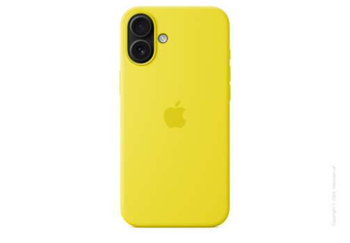 iPhone 16 Plus Silicone Case with MagSafe - Star Fruit