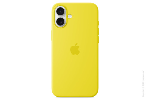 iPhone 16 Plus Silicone Case with MagSafe - Star Fruit