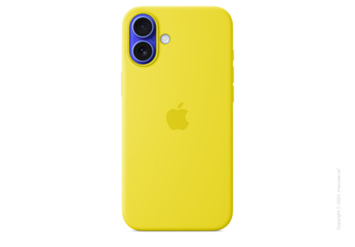 iPhone 16 Plus Silicone Case with MagSafe - Star Fruit