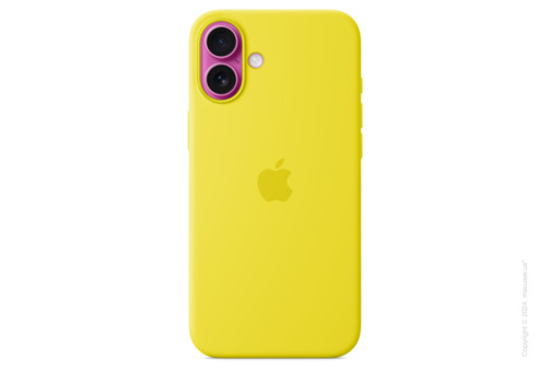 iPhone 16 Plus Silicone Case with MagSafe - Star Fruit