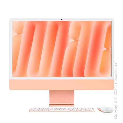 Apple iMac 24'' M4, 16GB/256GB/10CPU/10GPU, Orange 2024