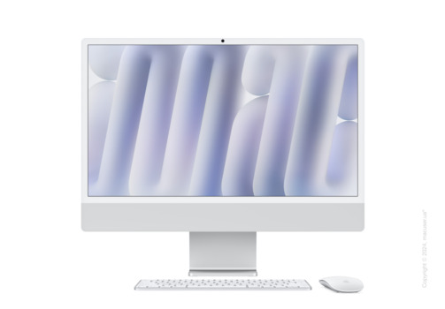 Apple iMac 24'' M4, 16GB/256GB/10CPU/10GPU, Silver 2024