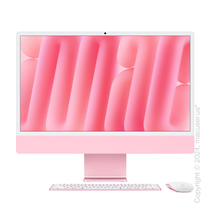 Apple iMac 24'' M4, 16GB/512GB/10CPU/10GPU, Pink 2024