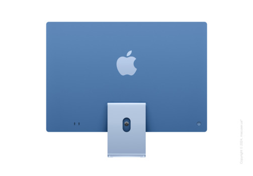 Apple iMac 24'' M4, 24GB/512GB/10CPU/10GPU, Blue 2024
