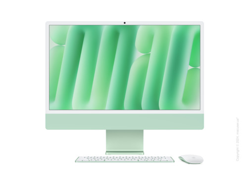 Apple iMac 24'' M4, 24GB/512GB/10CPU/10GPU, Green 2024