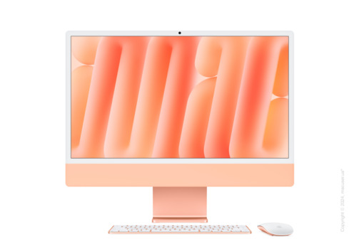Apple iMac 24'' M4, 24GB/512GB/10CPU/10GPU, Orange 2024