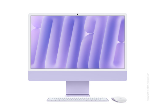 Apple iMac 24'' M4, 24GB/512GB/10CPU/10GPU, Purple 2024
