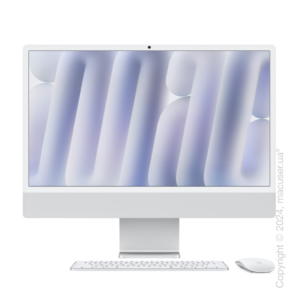 Apple iMac 24'' M4, 24GB/512GB/10CPU/10GPU, Silver 2024