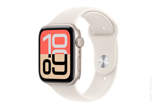 Apple Watch SE 3 GPS + Cellular 40mm Starlight Aluminium Case with Starlight Sport Band - M/L