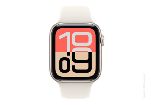 Apple Watch SE 3 GPS + Cellular 40mm Starlight Aluminium Case with Starlight Sport Band - M/L