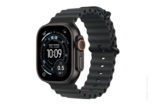 Apple Watch Ultra 3 GPS + Cellular 49mm Black Titanium Case with Black Ocean Band
