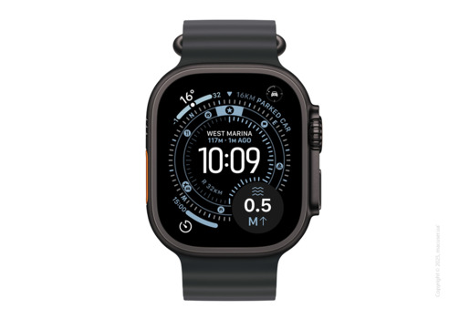 Apple Watch Ultra 3 GPS + Cellular 49mm Black Titanium Case with Black Ocean Band