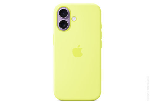 iPhone 17 Silicone Case with MagSafe - Neon Yellow