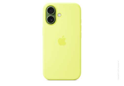 iPhone 17 Silicone Case with MagSafe - Neon Yellow