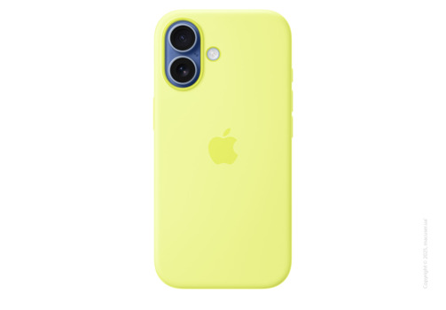 iPhone 17 Silicone Case with MagSafe - Neon Yellow