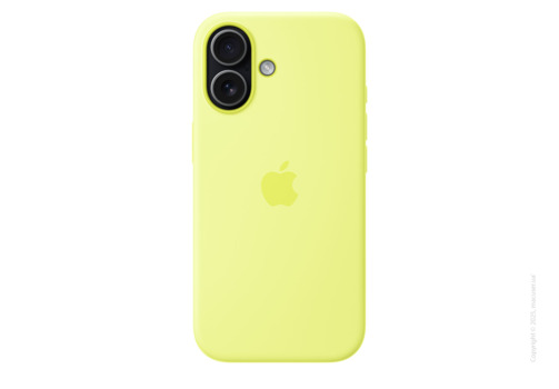 iPhone 17 Silicone Case with MagSafe - Neon Yellow