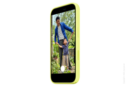 iPhone 17 Silicone Case with MagSafe - Neon Yellow