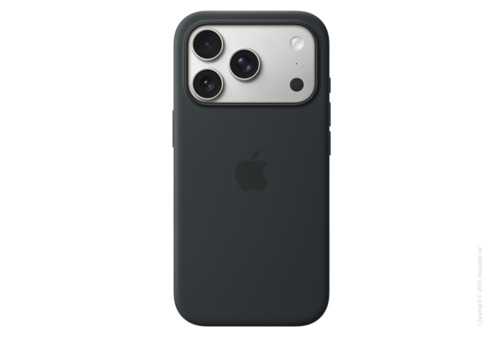iPhone 17 Pro Max Silicone Case with MagSafe – Black