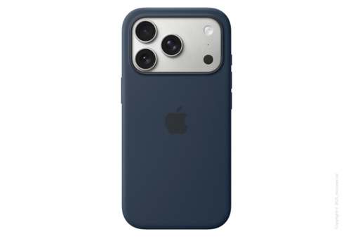 iPhone 17 Pro Max Silicone Case with MagSafe – Midnight