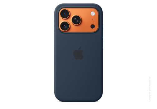 iPhone 17 Pro Max Silicone Case with MagSafe – Midnight