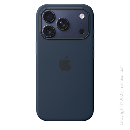 iPhone 17 Pro Max Silicone Case with MagSafe – Midnight